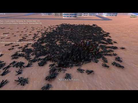 500 Jedi VS  1950 Combine Soldiers - UEBS