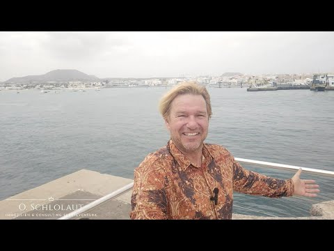 Corralejo Hafen - Immo VLOG von O. Schlolaut, ihrem deutschen Immobilienmakler auf Fuerteventura