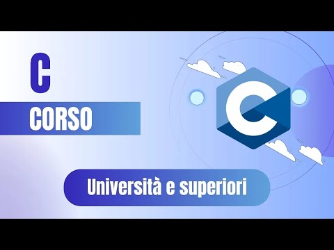 Corso Programmazione C completo - Università e Superiori
