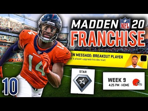 Madden 20 Franchise (Y1:G9) Ep.10 - A Chance for a MAJOR Breakout