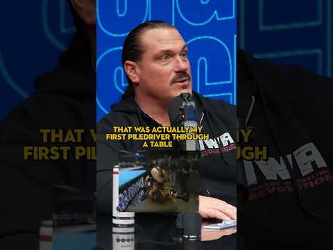 Rhyno Put Sandman’s Wife Through A Table!
