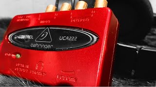 Video thumbnail for Behringer uca222 Usb Audio Interface Review and Sound Test by Audiorpheus
