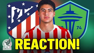 OBED VARGAS TO ATLETICO MADRID REACTION