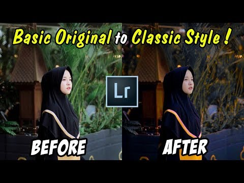 CHANGE THE BASIC ORIGINAL TO CLASSIC STYLE !!