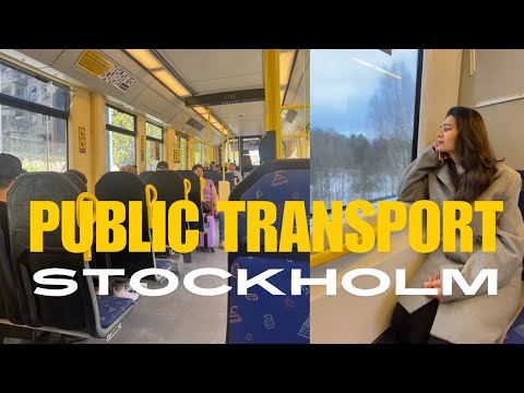 Public transport in Stockholm (Bus, train, tram , ferry & more ). Complete Transport Guide.