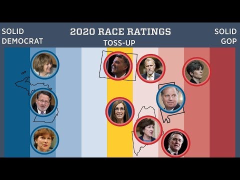 第1回2020年上院選 視聴率はこちら (First 2020 Senate race ratings are here)