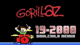 Gorillaz - 19-2000 [Soulchild Remix] (Drum Cover) -- The8BitDrummer