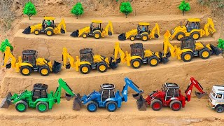 Mini tractor jcb parking video | jcb tractor video | jcb cartoon | jcb gadi  