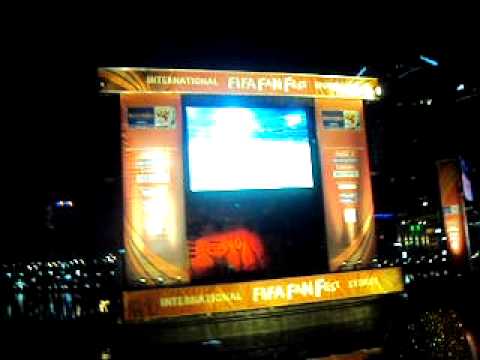 FIFA Fan Festival / Sydney 2010 - Hino Nacional.