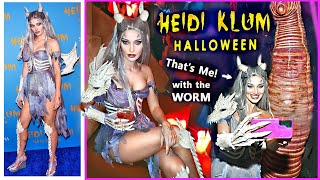 I got invited to HEIDI KLUMS Halloween Party?! & met the WORM!! ~ vlog