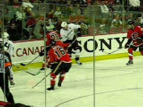 Canadian Hockey. Calgary Flames vs Anaheim Ducks 1
