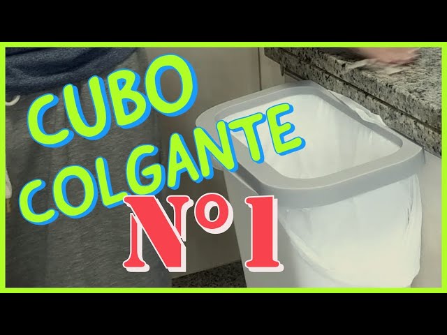 Vídeo relacionado con Kongming Cubo de basura para baño con prensa, 2 unidades estrecho para cocina, cubo de basura pequeño de 10 l con tapa, resistente a los olores, para cocinas, baños, oficinas, salón, dormitorio, WC