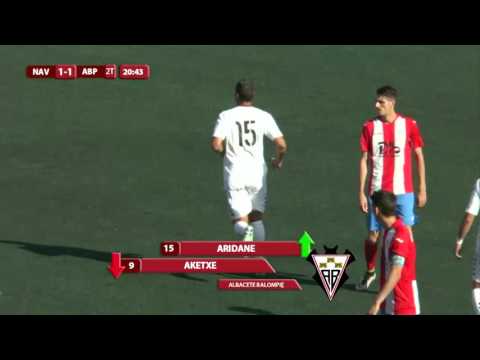 Resumen C.D.A. Navalcarnero - Albacete Balompié