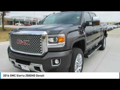 2016 GMC Sierra 2500HD Granbury TX F67421