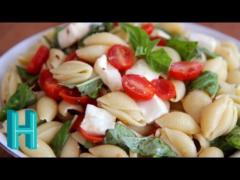 カプレーゼパスタサラダの作り方｜ヒラクッキング (How to Make Caprese Pasta Salad |  Hilah Cooking)