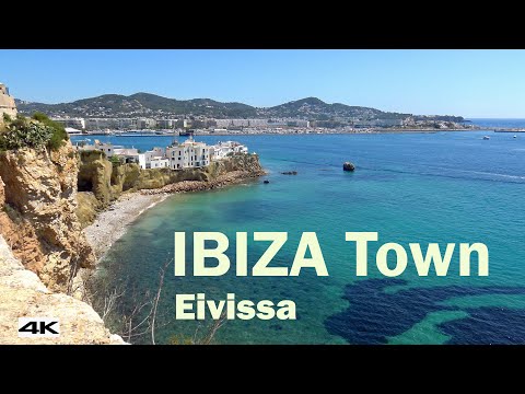 Ibiza Town (Eivissa) in Five Minutes 4K