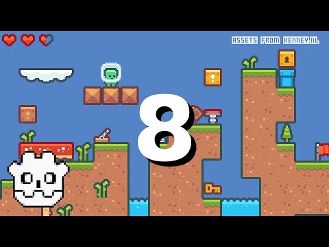 Pixel Platformer Tutorial / Code Along P8 (Ladders + FSM) - Godot Engine