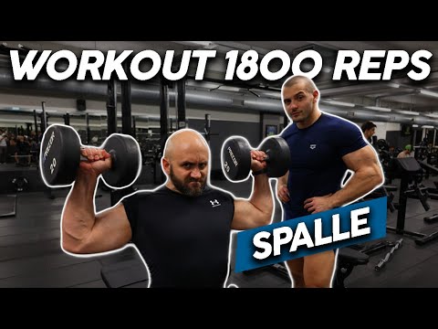 BODYBUILDER PER UN GIORNO - WORKOUT DI 1800 REPS CON FEDERICO SANNA