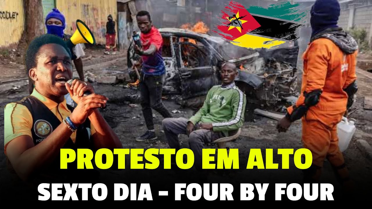 PROTESTO EM ALTA: Chama em Moçambique