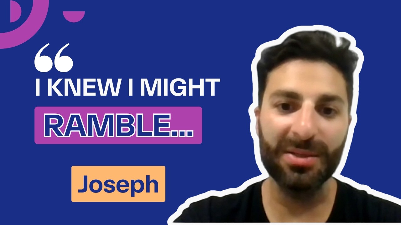 How Joseph Stopped Rambling and Nailed a Structured Interview