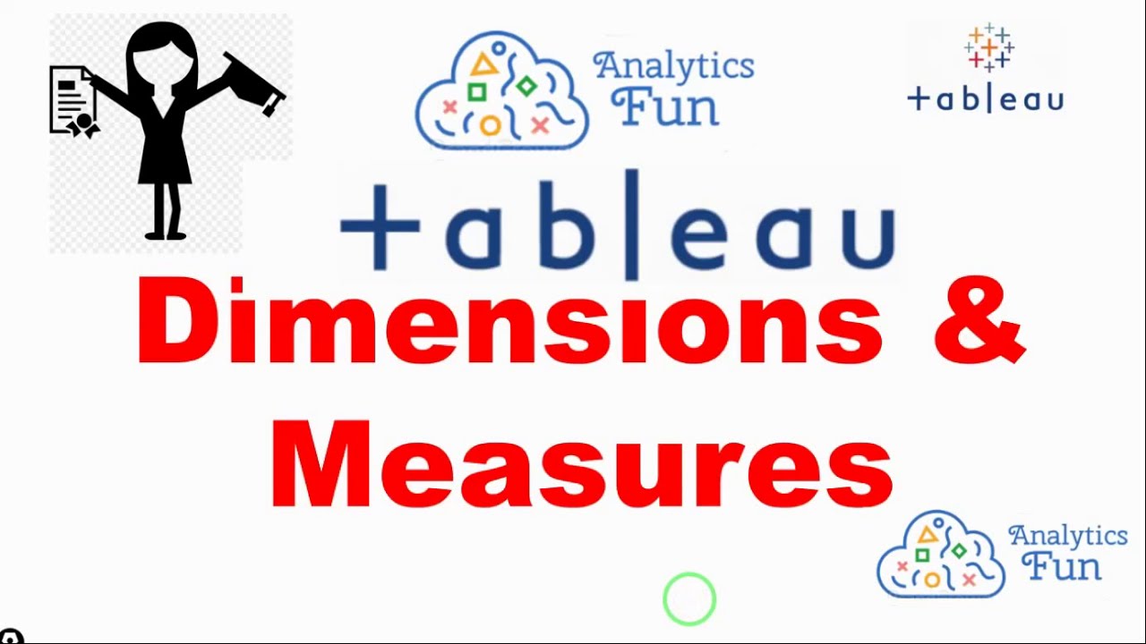 What are dimensions and measurements in tableau? CrossPointe