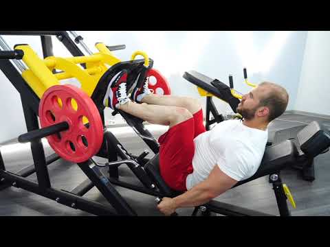 Жим ногами под углом 45 градусов PL 1717 и ягодичный мостик PL 1716