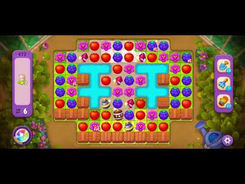 Gardenscapes - level 673 - super hard level, no boosters!
