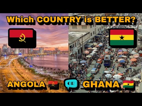ANGOLA 🇦🇴 vs GHANA 🇬🇭 Which COUNTRY is BETTER?