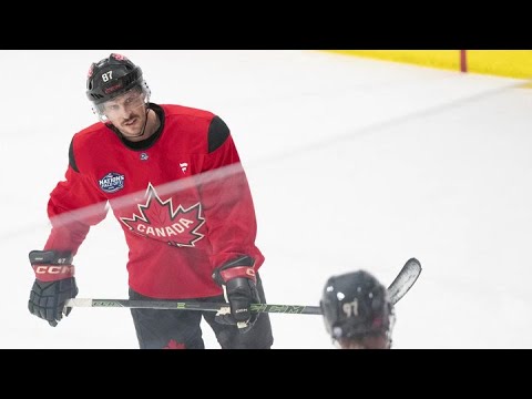 Sidney Crosby Suiting Up For Team Canada