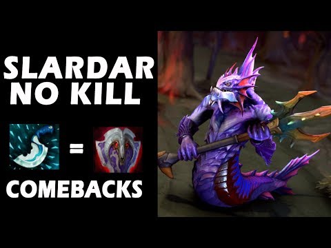 Dota 2 - Slardar [NO KILL CAMEBACKS] NEED TEAM WORK TO WIN.