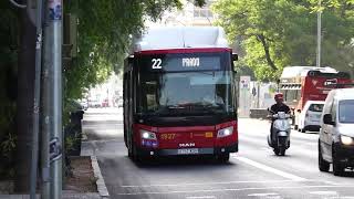 TUSSAM 1927 | MAN NL313F GNC Castrosúa New City | Avenida Eduardo Dato