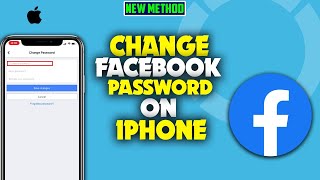 how to change Facebook password on iPhone 2023