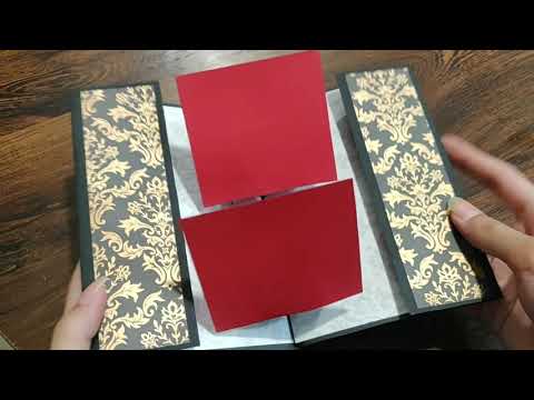 Handmade Swirl Twirl Pop Up Card