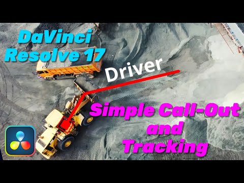 Simple Call-Out and Tracking - Davinci Resolve 17