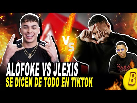 ALOFOKE AND JLEXIS GO AT EACH OTHER IN BATTLE | JLEXIS SAYS HE'S #1 ON TIKTOK, GO TO YOUTUBE