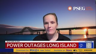 PSEG update on Long Island power outages
