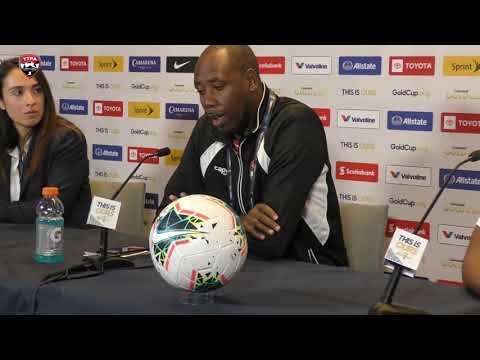 Lawrence and Leston Paul at #GoldCup2019 PreMatch Press Conference
