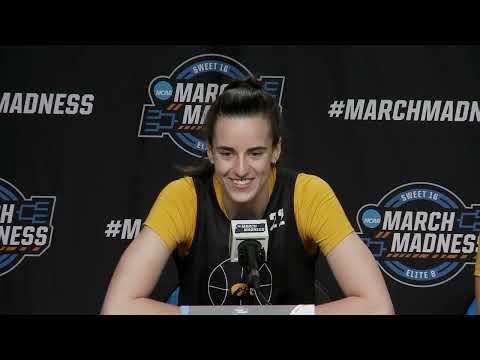 Iowa in Sweet 16: Caitlin Clark, Gabbie Marshall, Kate Martin press conference before Colorado game