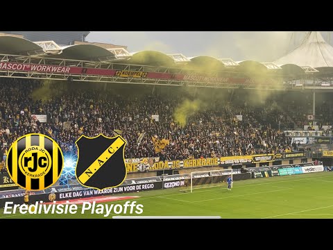Roda Kerkrade vs. NAC Breda | EREDIVISIE Playoffs | Game suspended 2 times and BIG win for NAC