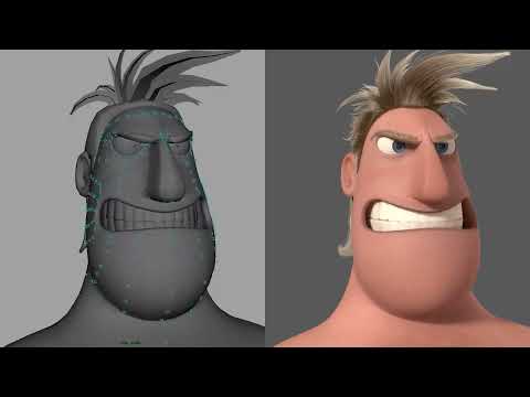 A5 : Rigging 3D Models with Maya (Facial rigging)