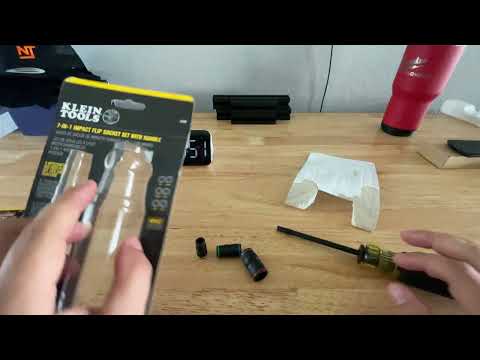 Two Minute Tool Reviews : Klein Tools 7-in-1 Impact Flip Socket set with handle -- YOU COULD WIN !