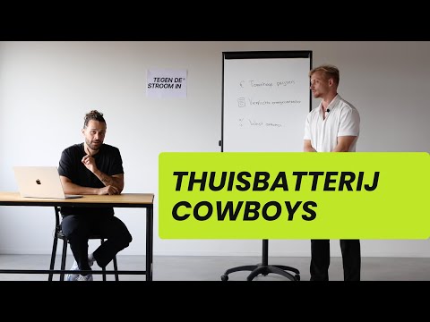 Thuisbatterij Cowboys
