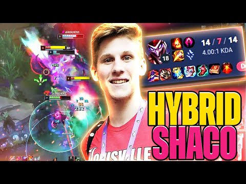 Hybrid Shaco Is BACK And It's OP! (Ravenous Hydra & Deathcap?!) - League Of Legends