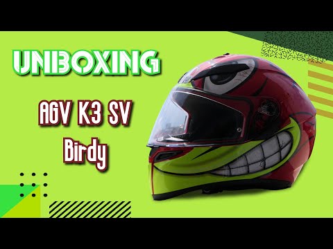 AGV K3 SV Birdy Helm - Unboxing (GERMAN/DEUTSCH) - VLOG057 - 4K