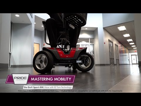 Mastering Mobility | Pride® Mobility | Go Go® Sport with EZ Turn