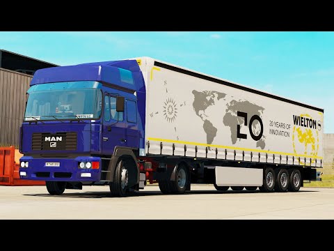 ETS2 1.31 open beta MAN F2000 Roma - Parma