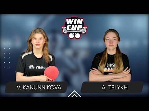 08:45 Vasylysa Kanunnikova - Anastasiia Telykh West 2 WIN CUP 05.05.2024 | TABLE TENNIS WINCUP