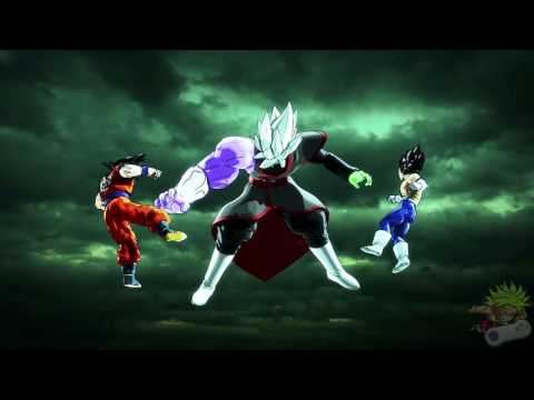 Blue Vegito & SS Rage Trunks VS Fusion Zamasu Full Fight (ENGLISH DUB) Dragon Ball Xenoverse 2