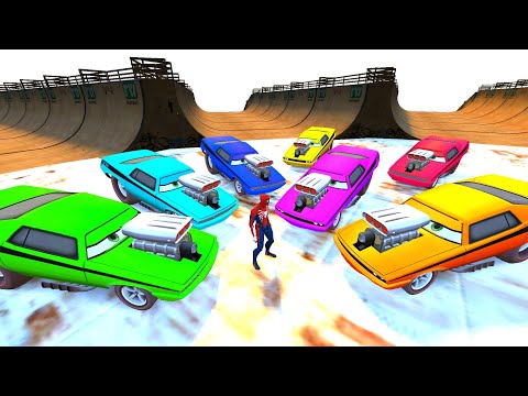 GTA 4 Car Snot Rod Rotterdam Tower Spider Ramp Jumping - Color Car mods