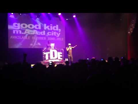 Kendrick Lamar - Rigamortus/Ronald Reagan Era/HYFR - Toronto Sound Academy 09-19-2012